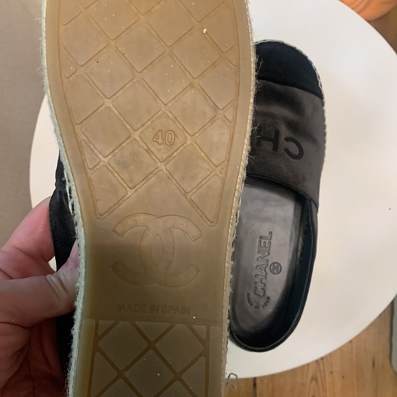 Chanel velvet espadrilles size 40 - Picture 3 of 4